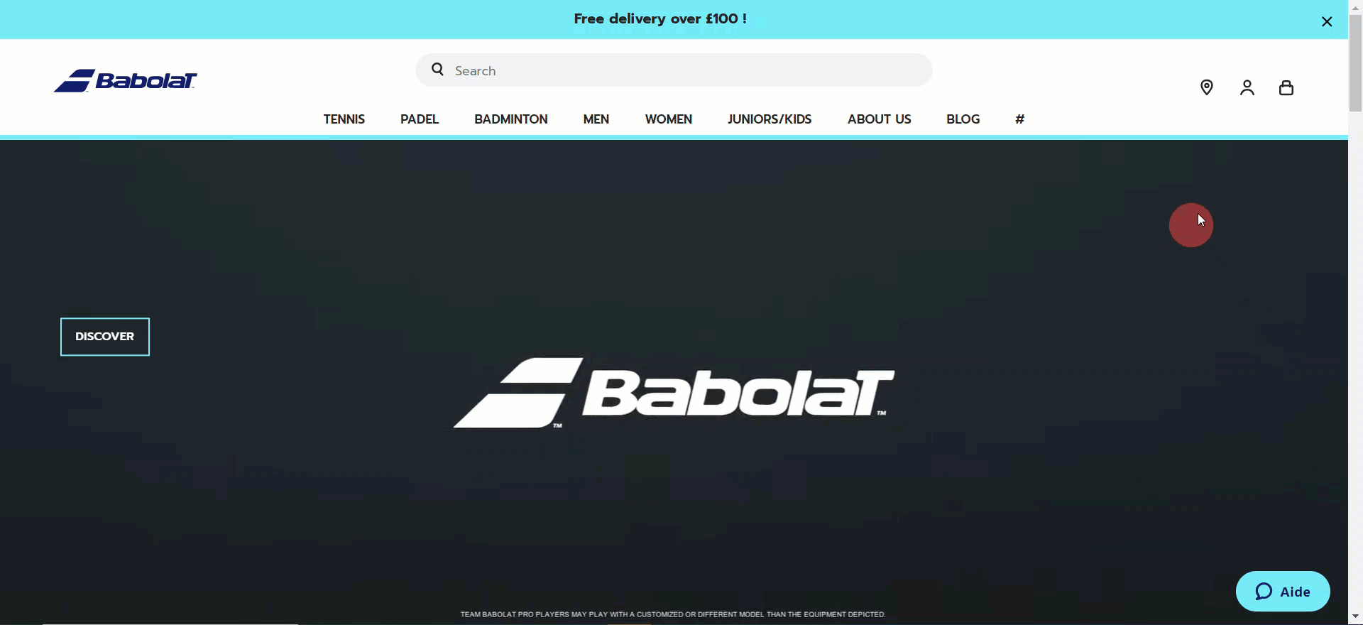 Where can I find my order number Help and contact Babolat